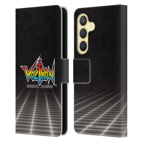 Voltron Graphics Logo Leather Book Wallet Case Cover For Samsung Galaxy S24 5G