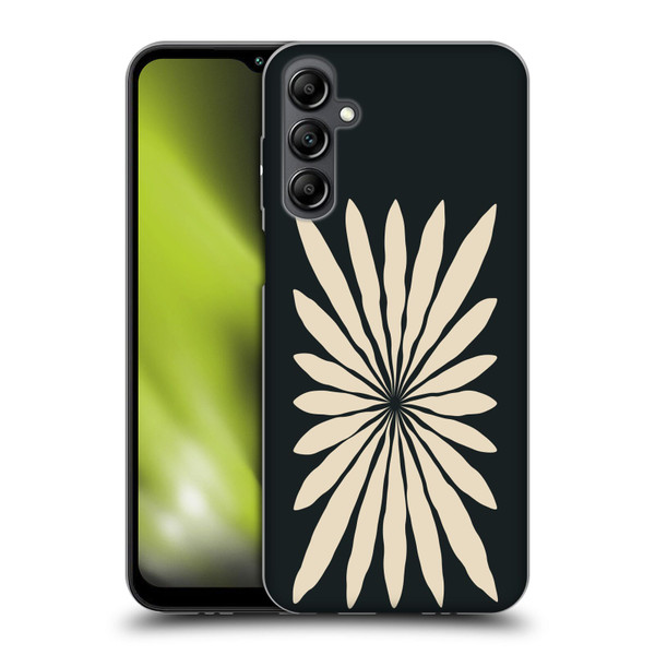 Ayeyokp Plant Pattern Star Leaf Soft Gel Case for Samsung Galaxy M14 5G