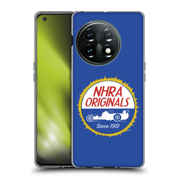 National Hot Rod Association Graphics Original Logo Soft Gel Case for OnePlus 11 5G