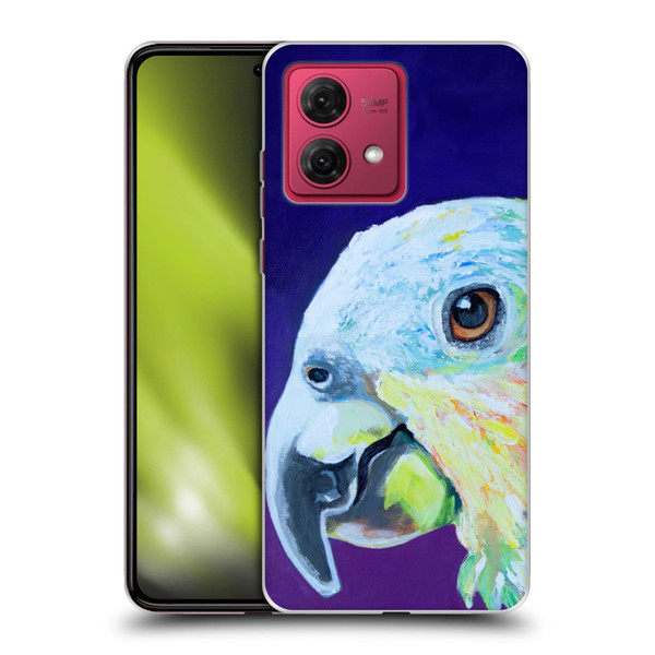 Jody Wright Animals Here's Looking At You Soft Gel Case for Motorola Moto G84 5G
