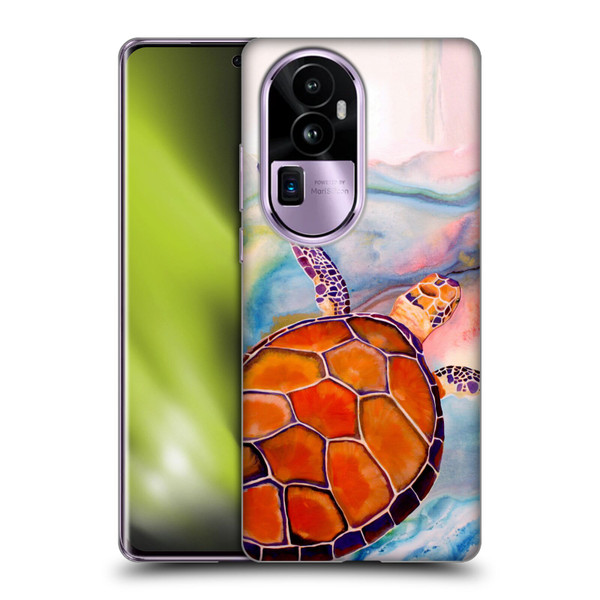 Jody Wright Animals Tranquility Sea Turtle Soft Gel Case for OPPO Reno10 Pro+
