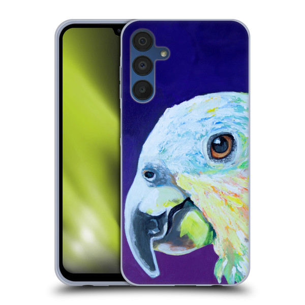 Jody Wright Animals Here's Looking At You Soft Gel Case for Samsung Galaxy A15