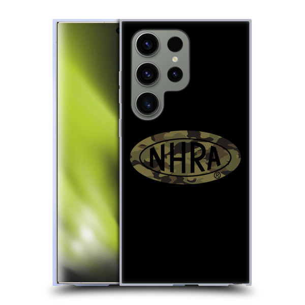 National Hot Rod Association Graphics Camouflage Logo Soft Gel Case for Samsung Galaxy S24 Ultra 5G
