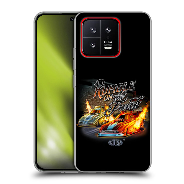 National Hot Rod Association Graphics Rumble On The Track Soft Gel Case for Xiaomi 13 5G