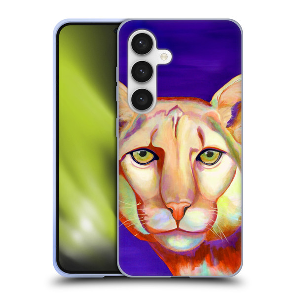 Jody Wright Animals Panther Soft Gel Case for Samsung Galaxy S24 5G