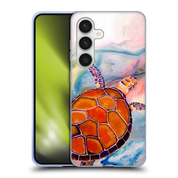 Jody Wright Animals Tranquility Sea Turtle Soft Gel Case for Samsung Galaxy S24 5G