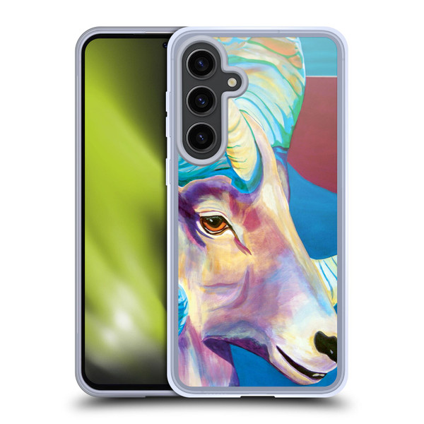 Jody Wright Animals Bighorn Soft Gel Case for Samsung Galaxy S24+ 5G
