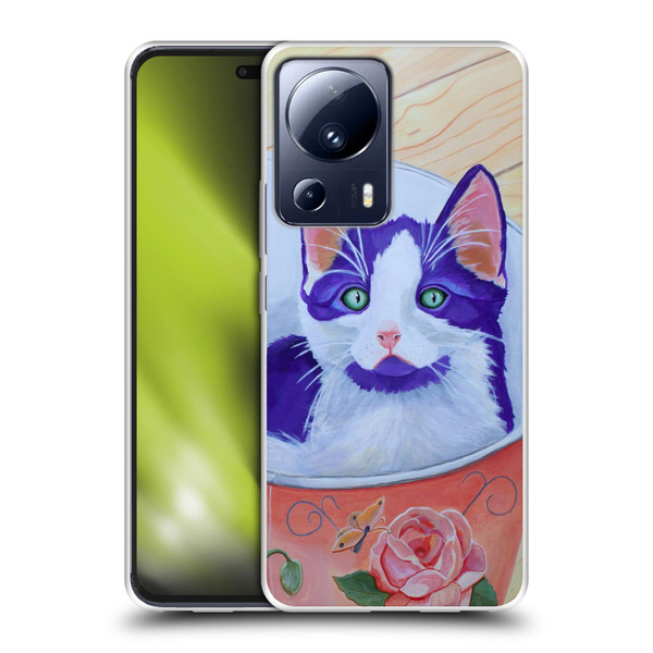 Jody Wright Dog And Cat Collection Bucket Of Love Soft Gel Case for Xiaomi 13 Lite 5G