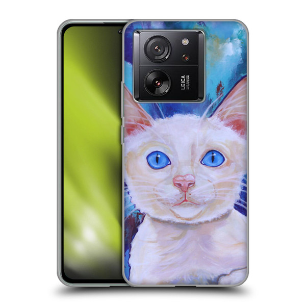 Jody Wright Dog And Cat Collection Pretty Blue Eyes Soft Gel Case for Xiaomi 13T 5G / 13T Pro 5G