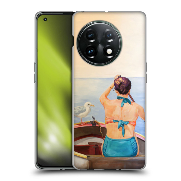 Jody Wright Life Around Us The Woman And Seagul Soft Gel Case for OnePlus 11 5G