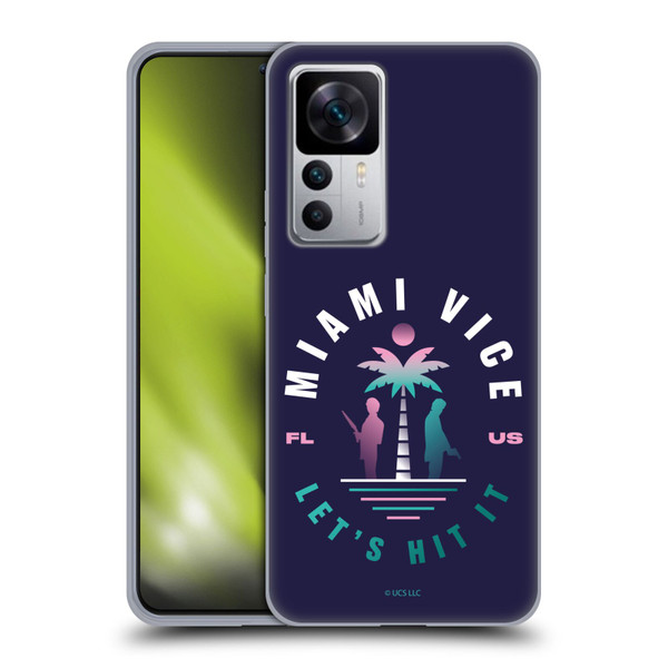 Miami Vice Graphics Let's Hit It Soft Gel Case for Xiaomi 12T 5G / 12T Pro 5G / Redmi K50 Ultra 5G