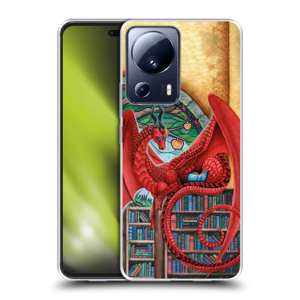 Carla Morrow Dragons Gateway Of Knowledge Soft Gel Case for Xiaomi 13 Lite 5G