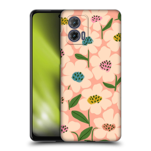 Gabriela Thomeu Floral Blossom Soft Gel Case for Motorola Moto G73 5G