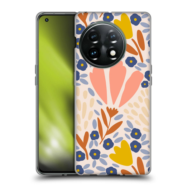 Gabriela Thomeu Floral Spring Flower Field Soft Gel Case for OnePlus 11 5G