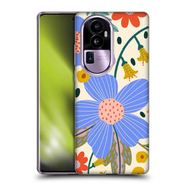 Gabriela Thomeu Floral Pure Joy - Colorful Floral Soft Gel Case for OPPO Reno10 Pro+