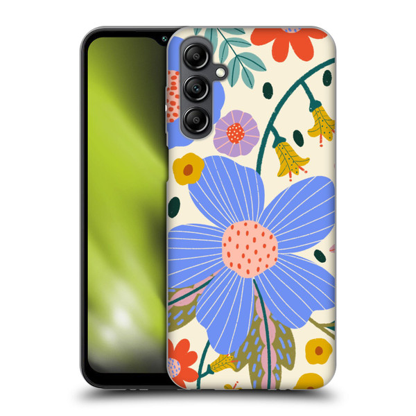 Gabriela Thomeu Floral Pure Joy - Colorful Floral Soft Gel Case for Samsung Galaxy M14 5G