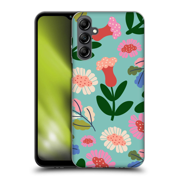 Gabriela Thomeu Floral Super Bloom Soft Gel Case for Samsung Galaxy M14 5G