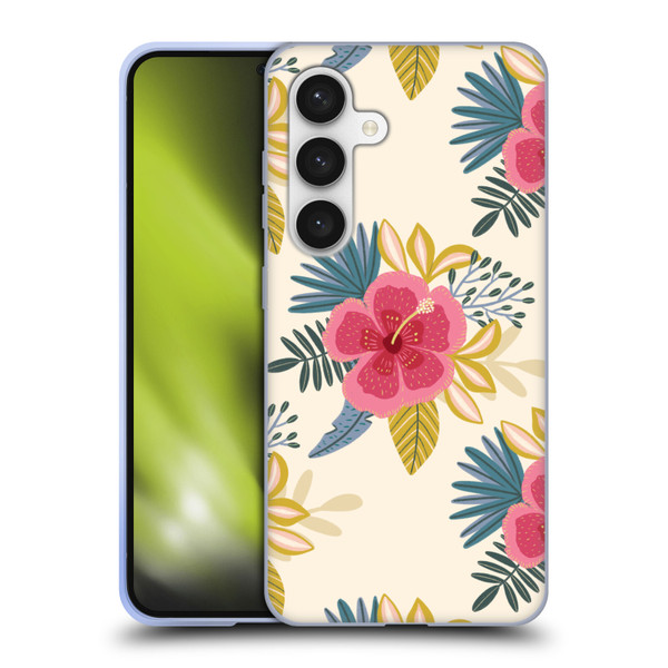 Gabriela Thomeu Floral Tropical Soft Gel Case for Samsung Galaxy S24 5G