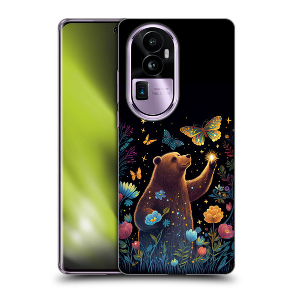 JK Stewart Art Bear Reaching Up Soft Gel Case for OPPO Reno10 Pro+