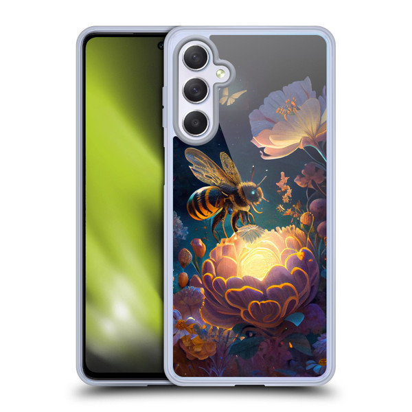 JK Stewart Art Bee Soft Gel Case for Samsung Galaxy M54 5G