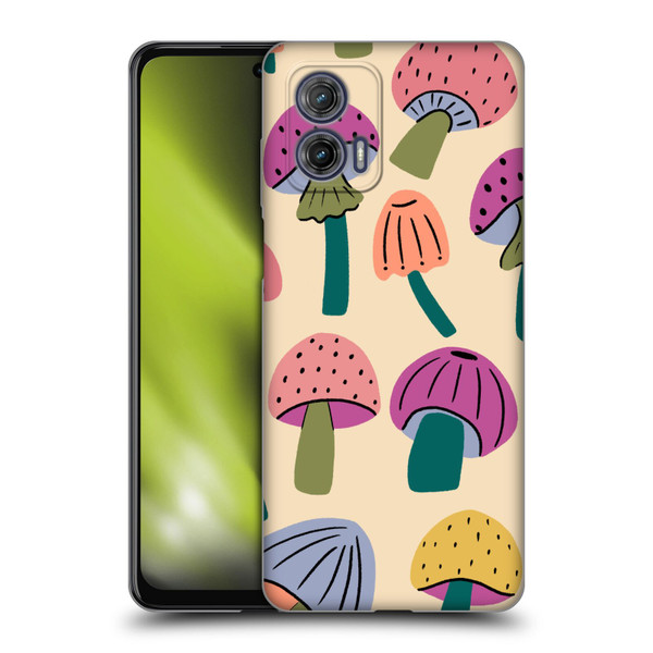 Gabriela Thomeu Retro Magic Mushroom Soft Gel Case for Motorola Moto G73 5G