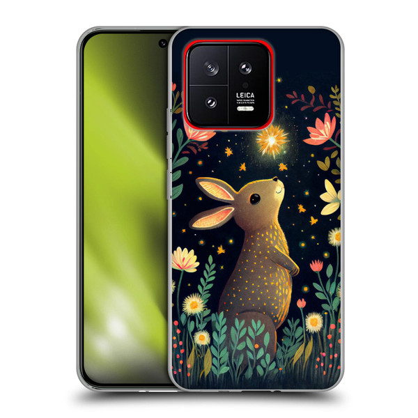 JK Stewart Art Rabbit Catching Falling Star Soft Gel Case for Xiaomi 13 5G