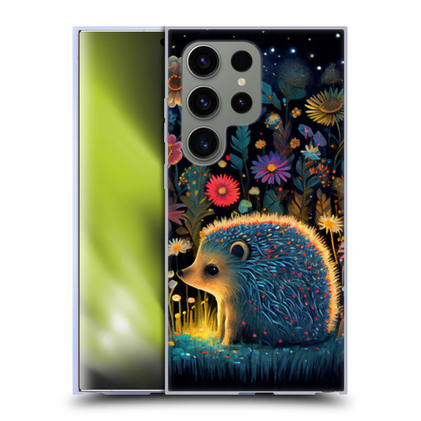 JK Stewart Graphics Little Hedgehog Soft Gel Case for Samsung Galaxy S24 Ultra 5G