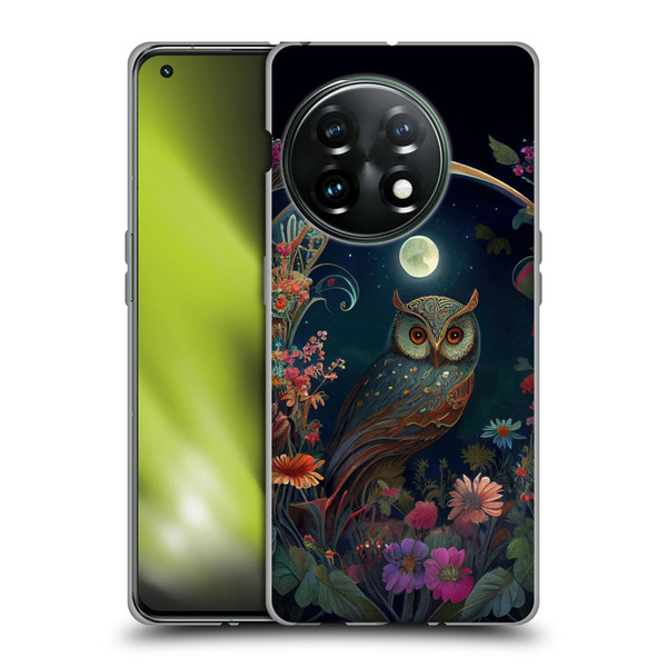 JK Stewart Key Art Owl Soft Gel Case for OnePlus 11 5G