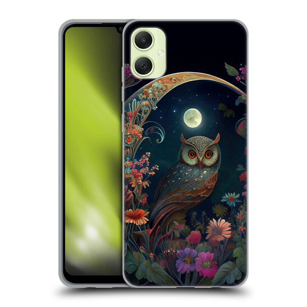 JK Stewart Key Art Owl Soft Gel Case for Samsung Galaxy A05