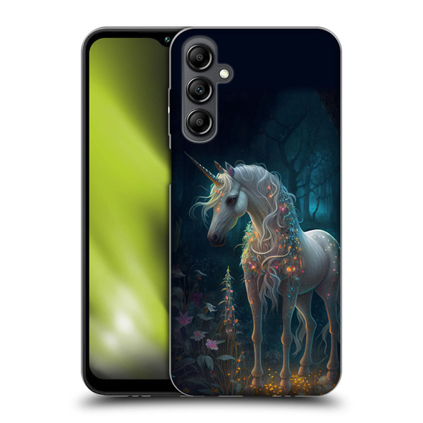 JK Stewart Key Art Unicorn Soft Gel Case for Samsung Galaxy M14 5G