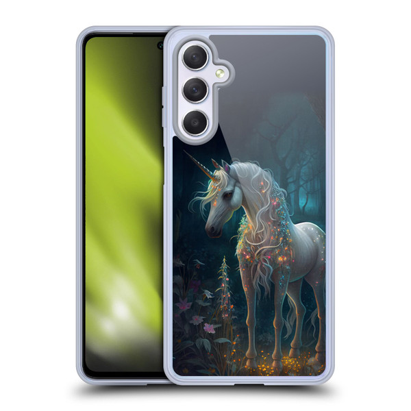 JK Stewart Key Art Unicorn Soft Gel Case for Samsung Galaxy M54 5G