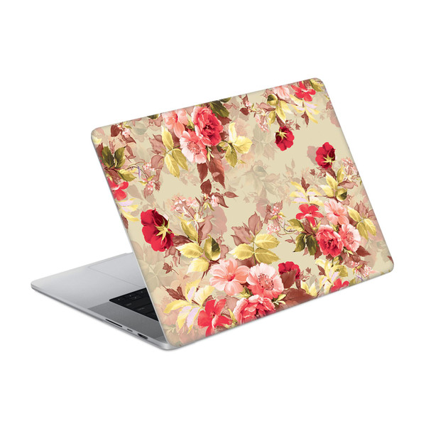 Riza Peker Flowers Floral V Vinyl Sticker Skin Decal Cover for Apple MacBook Pro 16" A2485