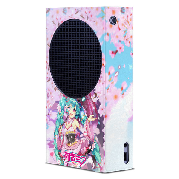 Hatsune Miku Graphics Sakura Game Console Wrap Case Cover for Microsoft Xbox Series S Console