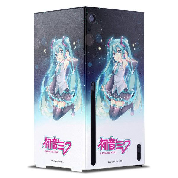 Hatsune Miku Graphics Night Sky Game Console Wrap Case Cover for Microsoft Xbox Series X