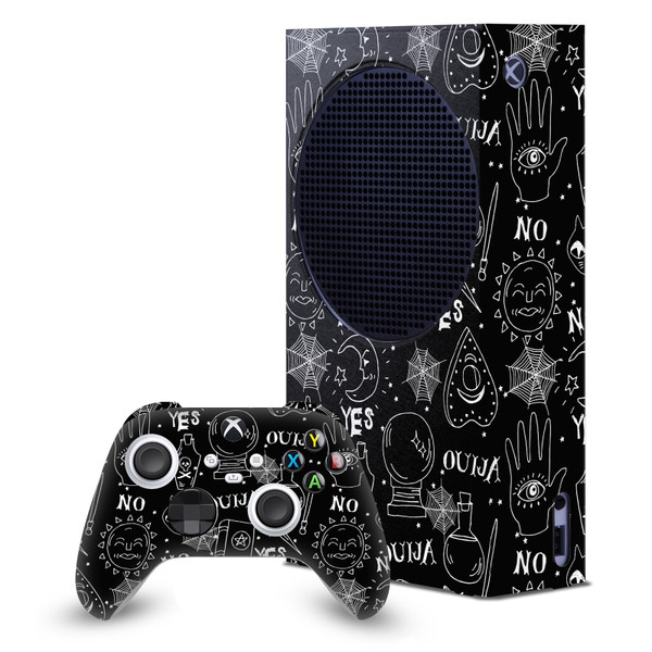 Andrea Lauren Design Art Mix Witchcraft Game Console Wrap and Game Controller Skin Bundle for Microsoft Series S Console & Controller
