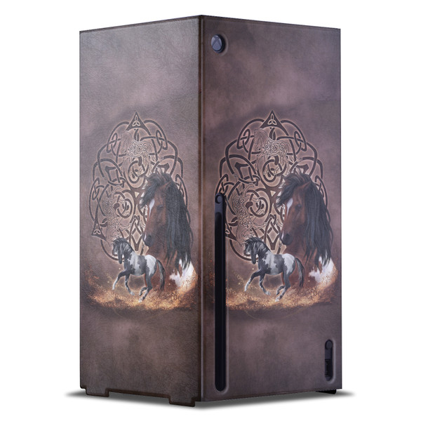 Brigid Ashwood Art Mix Horse Game Console Wrap Case Cover for Microsoft Xbox Series X