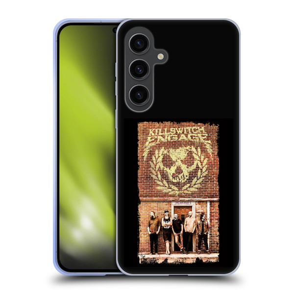 Killswitch Engage Band Art Brick Wall Soft Gel Case for Samsung Galaxy S24+ 5G