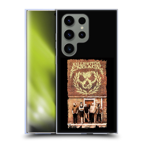 Killswitch Engage Band Art Brick Wall Soft Gel Case for Samsung Galaxy S24 Ultra 5G