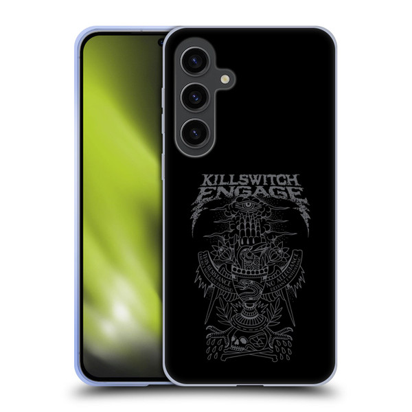 Killswitch Engage Band Art Resistance Soft Gel Case for Samsung Galaxy S24+ 5G