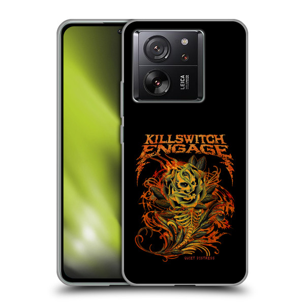 Killswitch Engage Band Art Quiet Distress Soft Gel Case for Xiaomi 13T 5G / 13T Pro 5G