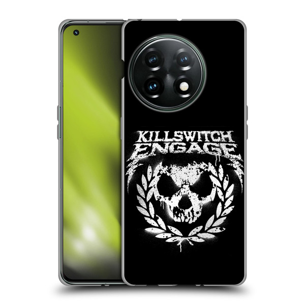 Killswitch Engage Tour Wreath Spray Paint Design Soft Gel Case for OnePlus 11 5G