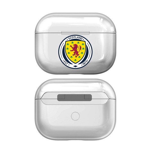 Scotland National Football Team Logo Plain Clear Hard Crystal Cover Case for Apple AirPods Pro 2 Charging Case