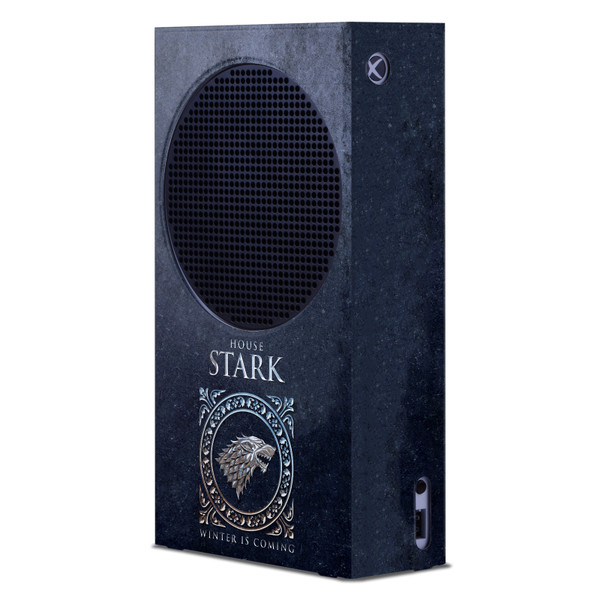HBO Game of Thrones Sigils and Graphics House Stark Game Console Wrap Case Cover for Microsoft Xbox Series S Console
