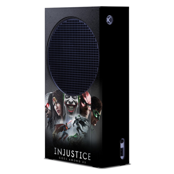 Injustice Gods Among Us Key Art Poster Game Console Wrap Case Cover for Microsoft Xbox Series S Console