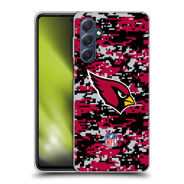 NFL Arizona Cardinals Graphics Digital Camouflage Soft Gel Case for Samsung Galaxy M54 5G