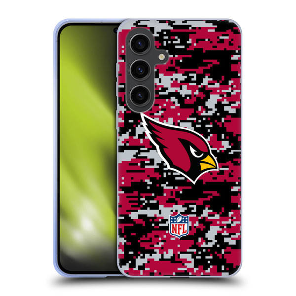 NFL Arizona Cardinals Graphics Digital Camouflage Soft Gel Case for Samsung Galaxy S24+ 5G