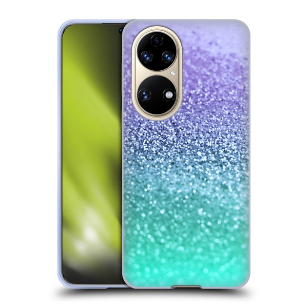 Monika Strigel Glitter Collection Lavender Soft Gel Case for Huawei P50