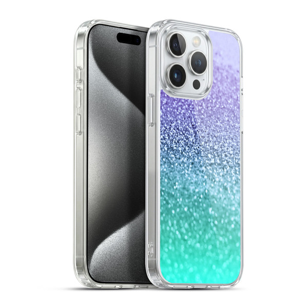 Monika Strigel Glitter Collection Lavender Soft Gel Case for Apple iPhone 15 Pro Max & MagSafe
