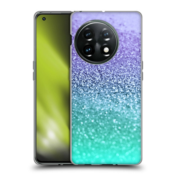 Monika Strigel Glitter Collection Lavender Soft Gel Case for OnePlus 11 5G