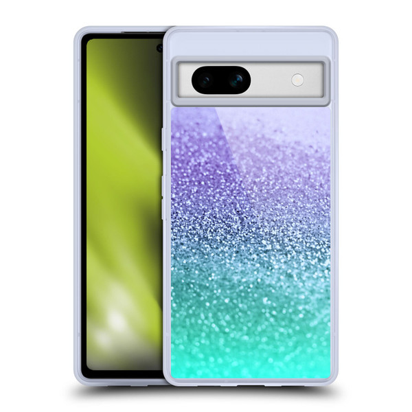 Monika Strigel Glitter Collection Lavender Soft Gel Case for Google Pixel 7a